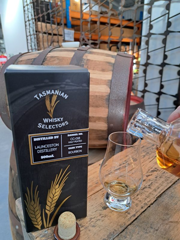 Peated Launceston Distillery Cask CC018, 50%ABV